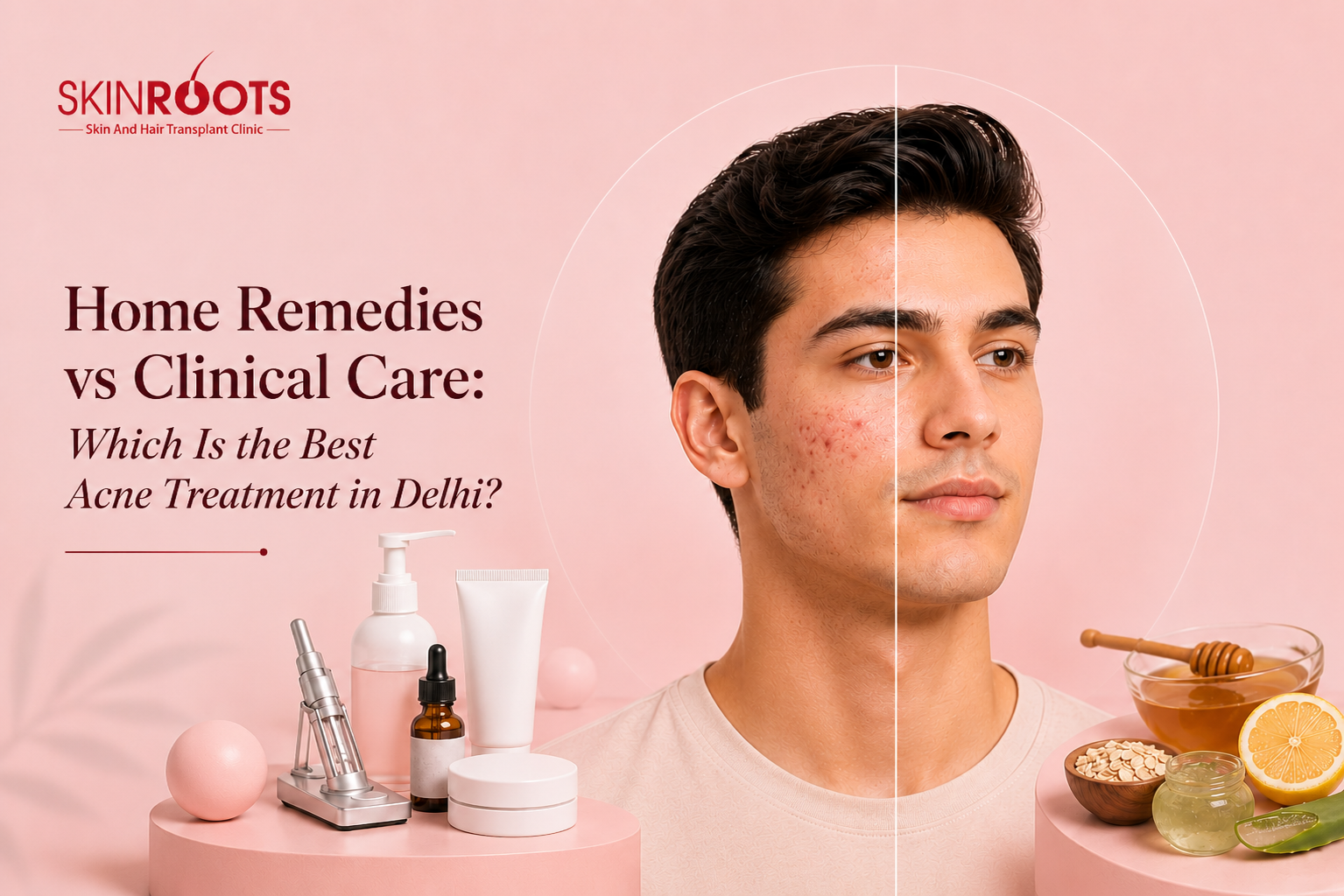 Home Remedies VS Clinical Care: Which is the Best Acne Treatment in Delhi?